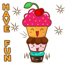 Sweet cupcake sticker pack sticker #917257