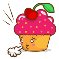 Sweet cupcake sticker pack sticker #917258
