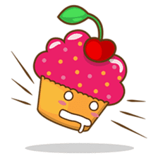 Sweet cupcake sticker pack sticker #917259