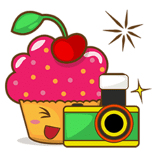 Sweet cupcake sticker pack sticker #917263