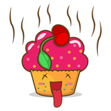 Sweet cupcake sticker pack sticker #917264