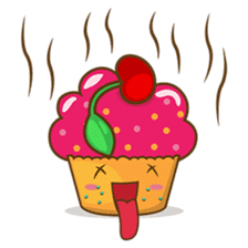 Sweet cupcake sticker pack sticker #917264
