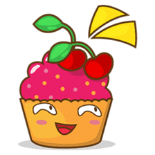 Sweet cupcake sticker pack sticker #917277