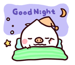 Momobuta-chan : Daily use series sticker #917292