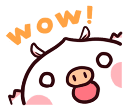 Momobuta-chan : Daily use series sticker #917298