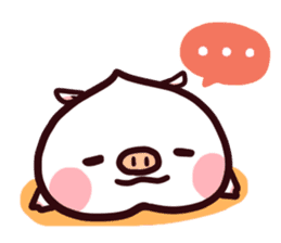Momobuta-chan : Daily use series sticker #917305