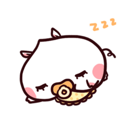Momobuta-chan : Daily use series sticker #917306