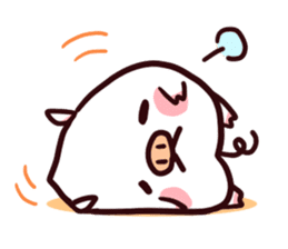 Momobuta-chan : Daily use series sticker #917310