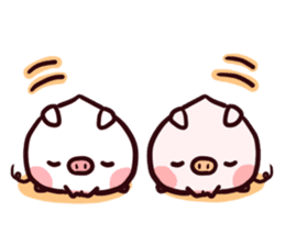 Momobuta-chan : Daily use series sticker #917317