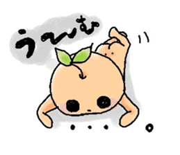 simple fruit man's simple stamp sticker #917330