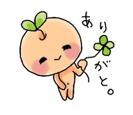 simple fruit man's simple stamp sticker #917338