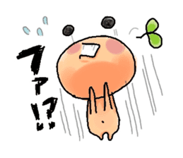 simple fruit man's simple stamp sticker #917343