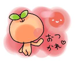 simple fruit man's simple stamp sticker #917358