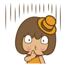 Aoi, the sweet blue eyed girl sticker #917719