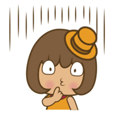 Aoi, the sweet blue eyed girl sticker #917719