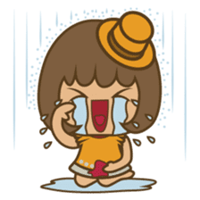 Aoi, the sweet blue eyed girl sticker #917720