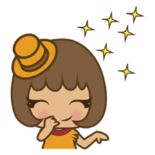 Aoi, the sweet blue eyed girl sticker #917721