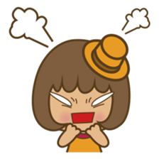 Aoi, the sweet blue eyed girl sticker #917722