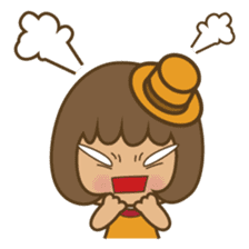 Aoi, the sweet blue eyed girl sticker #917722