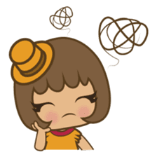 Aoi, the sweet blue eyed girl sticker #917724