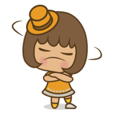 Aoi, the sweet blue eyed girl sticker #917728