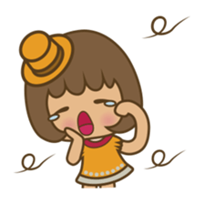 Aoi, the sweet blue eyed girl sticker #917729