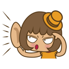 Aoi, the sweet blue eyed girl sticker #917730