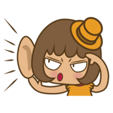 Aoi, the sweet blue eyed girl sticker #917730