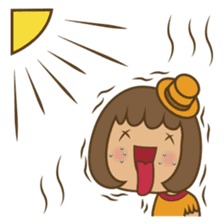 Aoi, the sweet blue eyed girl sticker #917731