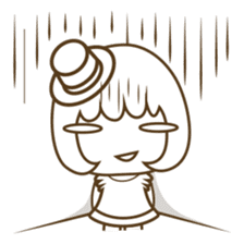 Aoi, the sweet blue eyed girl sticker #917734