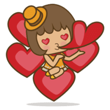 Aoi, the sweet blue eyed girl sticker #917735