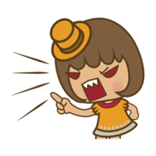 Aoi, the sweet blue eyed girl sticker #917736