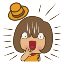 Aoi, the sweet blue eyed girl sticker #917737