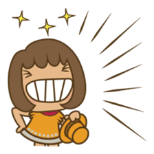 Aoi, the sweet blue eyed girl sticker #917738