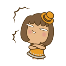 Aoi, the sweet blue eyed girl sticker #917739