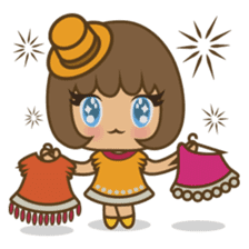 Aoi, the sweet blue eyed girl sticker #917740