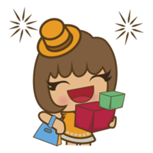 Aoi, the sweet blue eyed girl sticker #917741