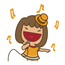 Aoi, the sweet blue eyed girl sticker #917743