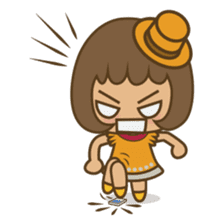 Aoi, the sweet blue eyed girl sticker #917744