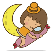 Aoi, the sweet blue eyed girl sticker #917745