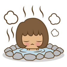 Aoi, the sweet blue eyed girl sticker #917747