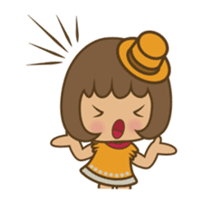 Aoi, the sweet blue eyed girl sticker #917748