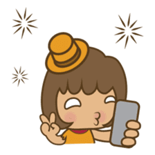 Aoi, the sweet blue eyed girl sticker #917749