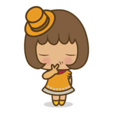 Aoi, the sweet blue eyed girl sticker #917751