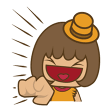 Aoi, the sweet blue eyed girl sticker #917752