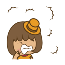 Aoi, the sweet blue eyed girl sticker #917753