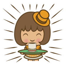 Aoi, the sweet blue eyed girl sticker #917754