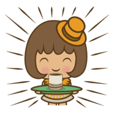 Aoi, the sweet blue eyed girl sticker #917754