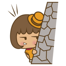 Aoi, the sweet blue eyed girl sticker #917756