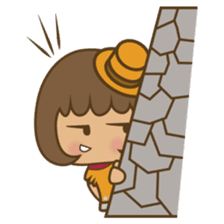 Aoi, the sweet blue eyed girl sticker #917756